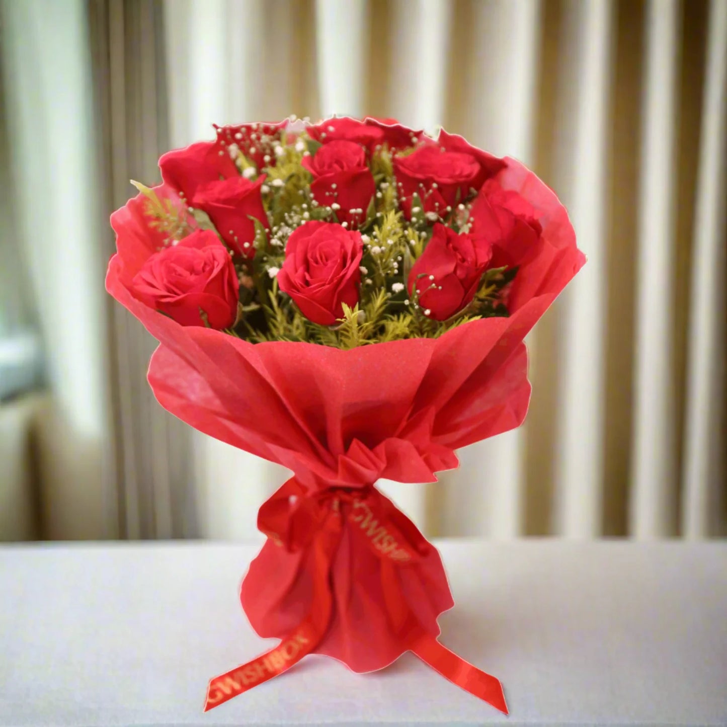 10 Classic Red Roses