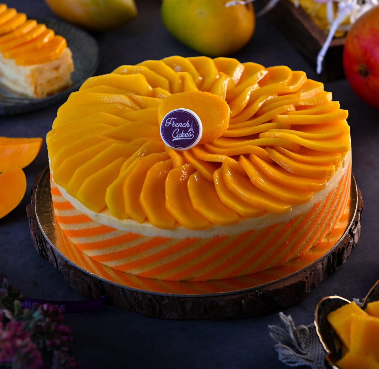 Mango Mousse Cake