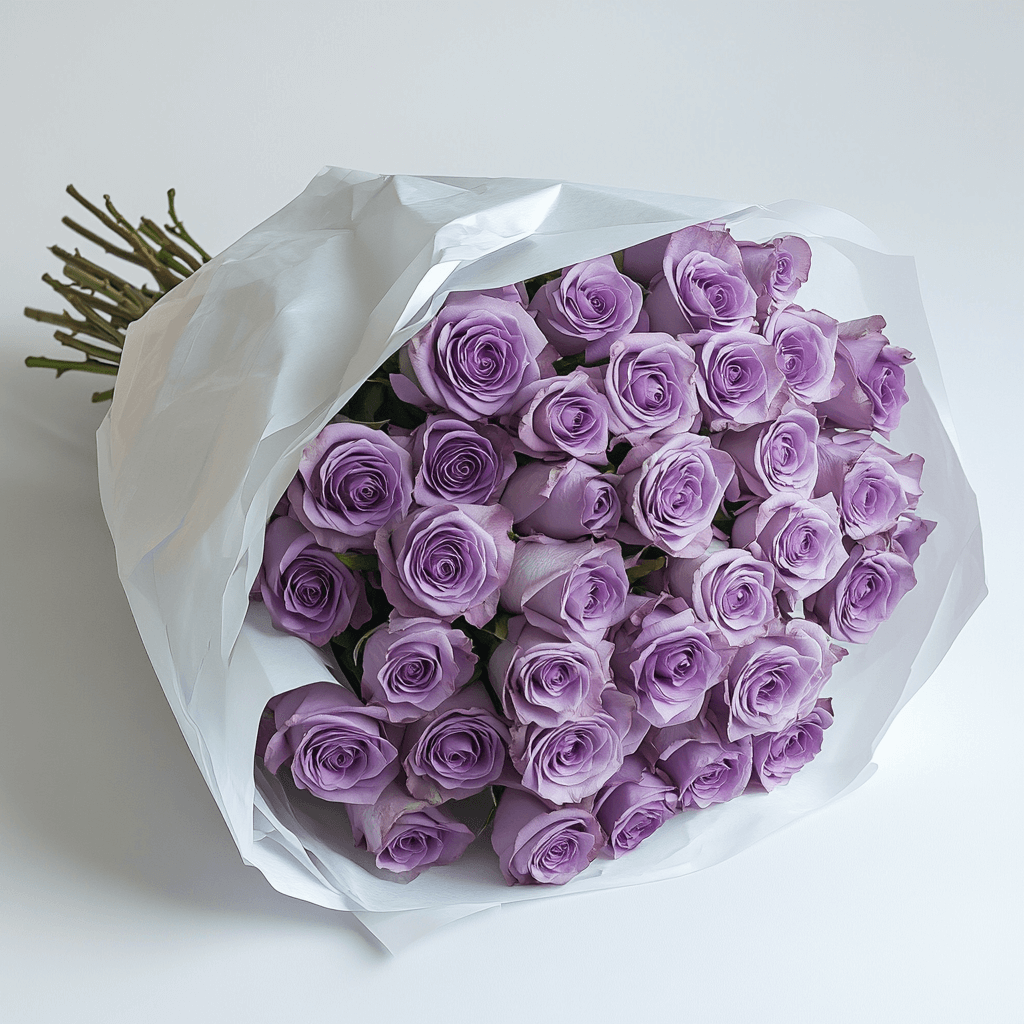 Premium Purple Roses