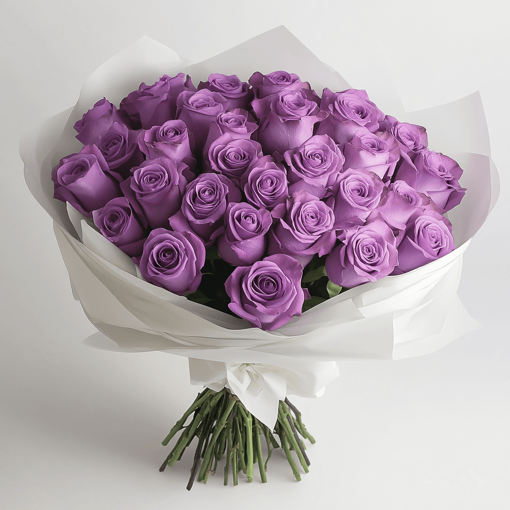 Premium Purple Roses