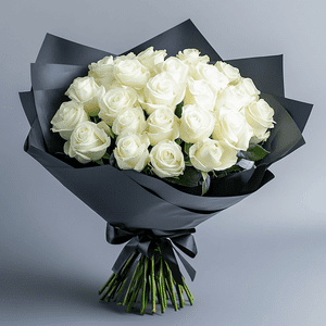 Premium White Roses