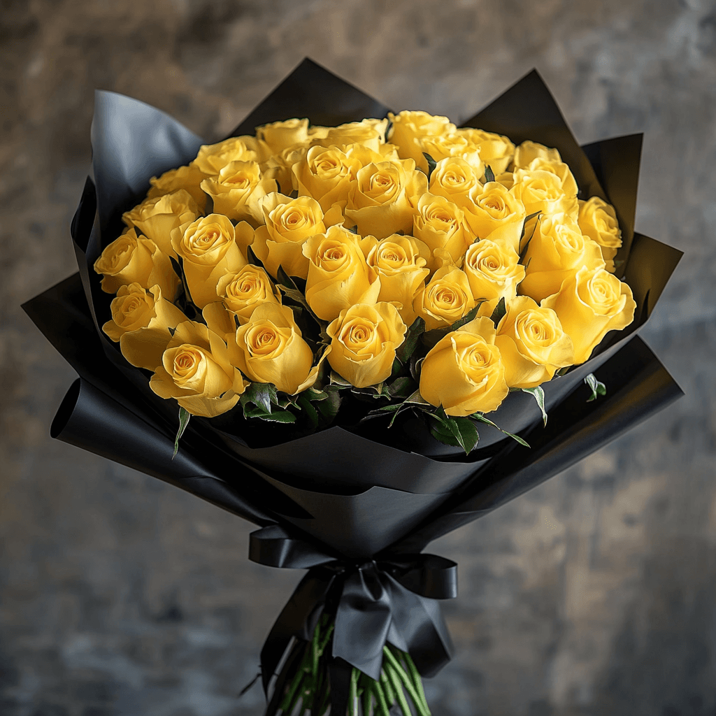 Premium Yellow Roses